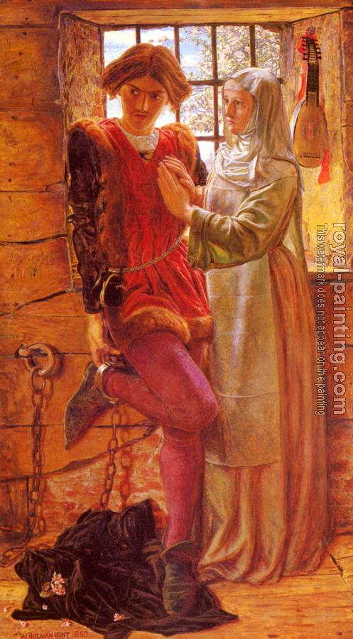 William Holman Hunt : Claudio And Isabella